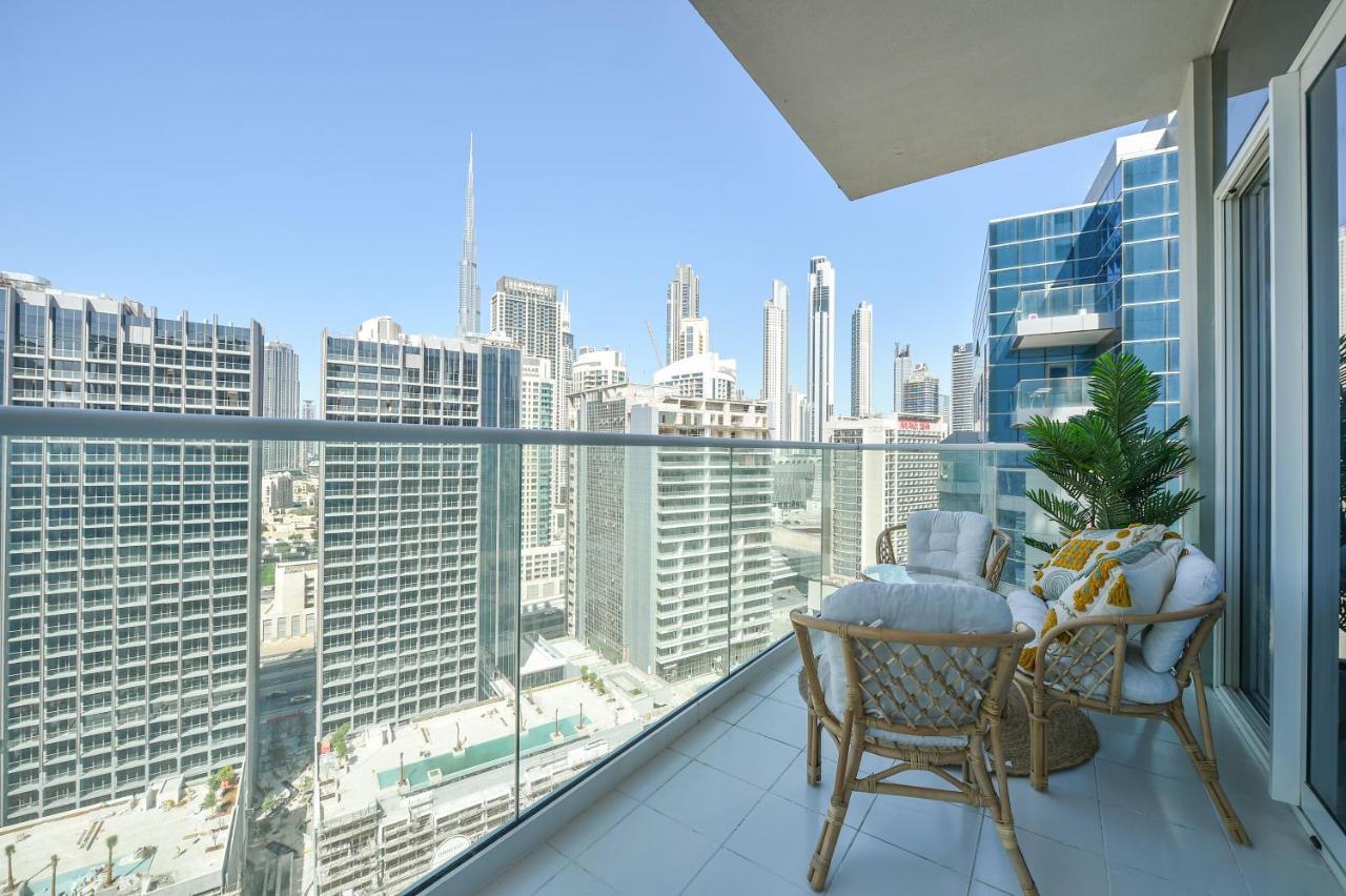 Brand New Reva Residence 1 Bedrooms Apts - Business Bay Dubai Esterno foto